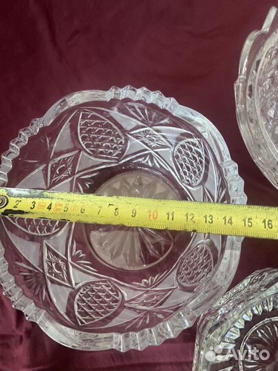 Хрустальная ваза