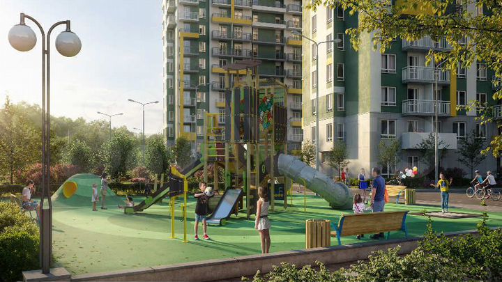 2-к. квартира, 61,6 м², 1/12 эт.