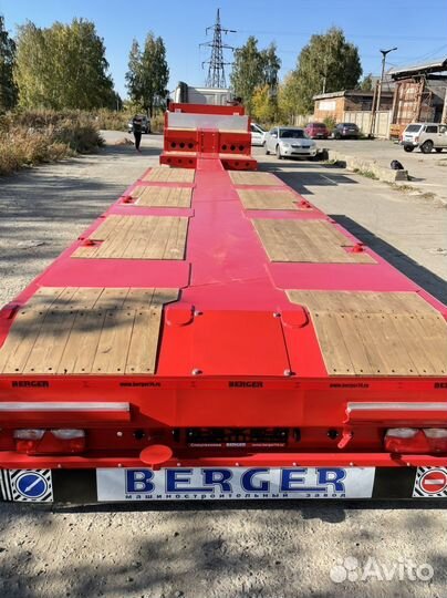 Полуприцеп трал (тяжеловоз) Berger 9853, 2023