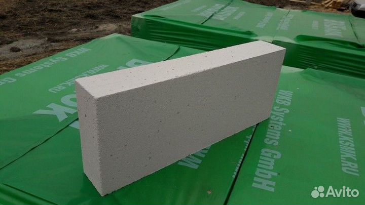 Блок из газобетона 625х75х250