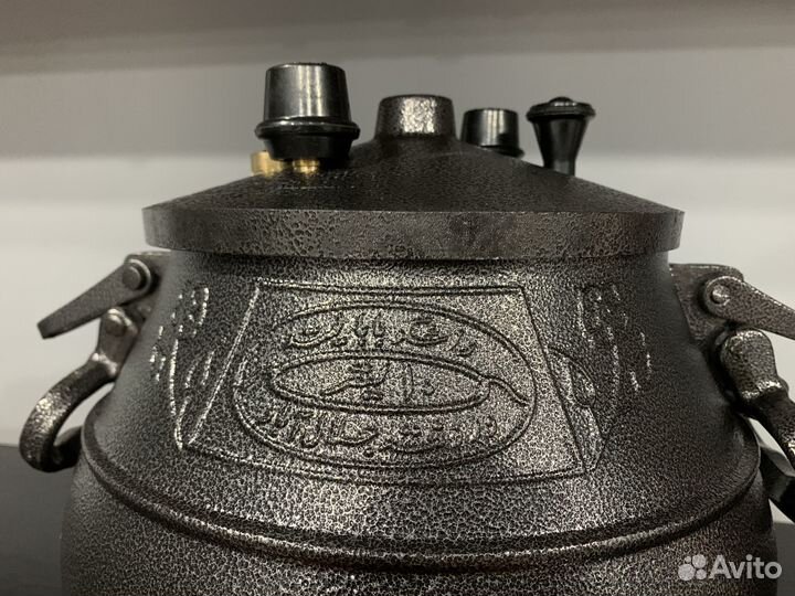 Афганский казан премиум 12 литров черный