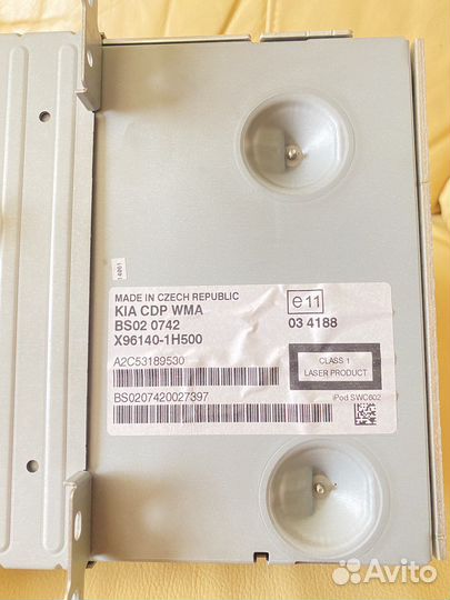 Автомагнилола штатная на кia