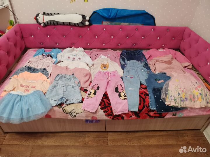 Вещи пакетом на девочку 104