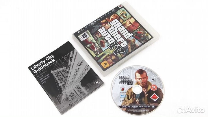 Набор GTA IV + GTA V для PS3