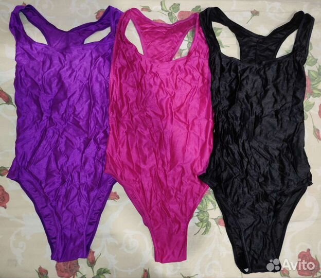 Новые детские купальники с блёстками 6-10лет