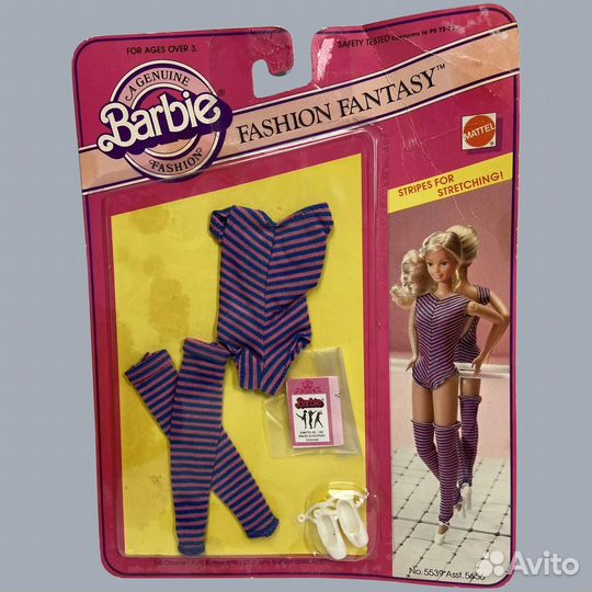 Боди и гетры для Barbie Mattel 1982г