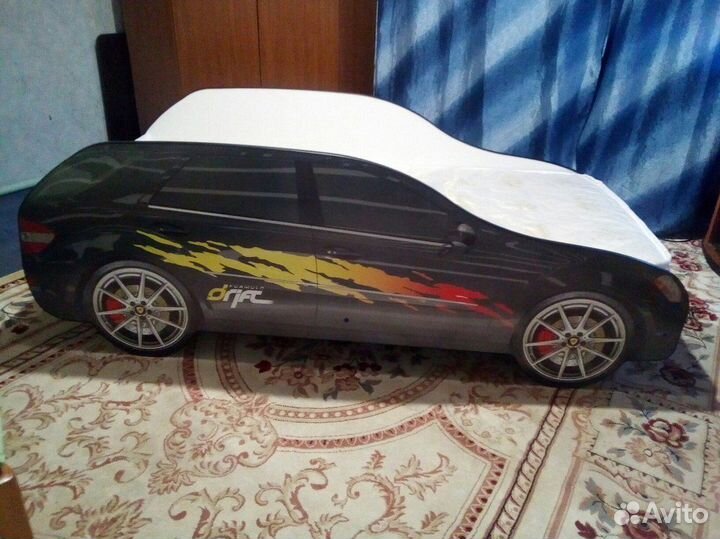 Кровать Джип черный