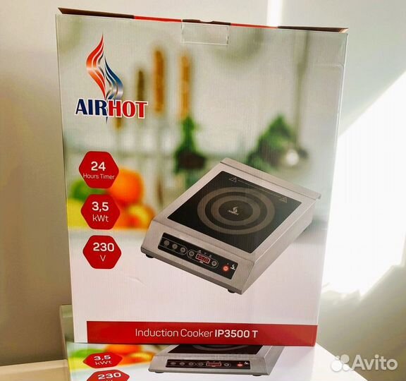 Индукционная плита airhot IP3500 T