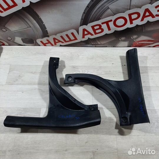 Накладка на порог салона задняя Hyundai Solaris