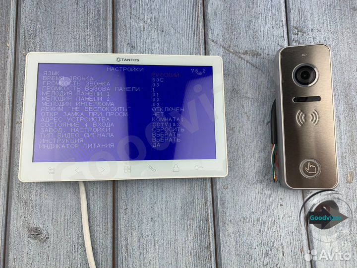 Домофон с камерой Tantos