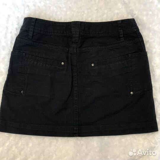 Джинсовая юбка мини H&M