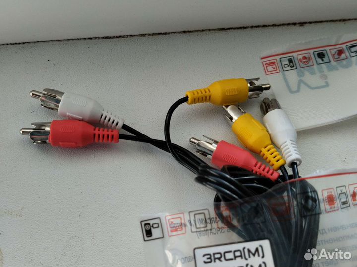 Кабель RCA 3- RCA3