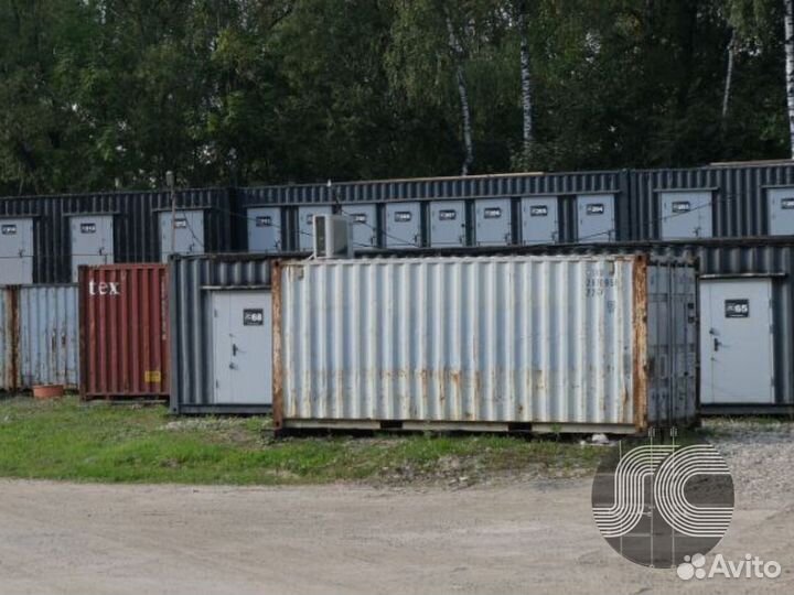 Аренда склад контейнер 20 футов (15 м.кв)