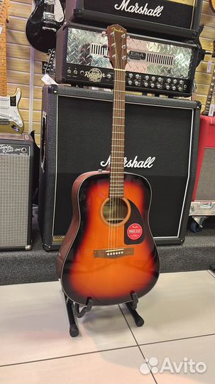 Акустические гитары Fender CD60 в ассортименте
