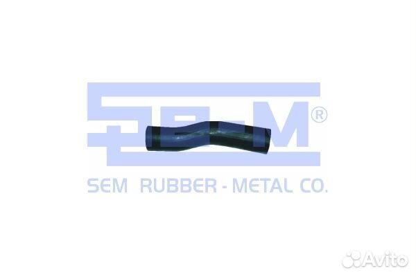 Патрубок радиатора 9654 Se-M