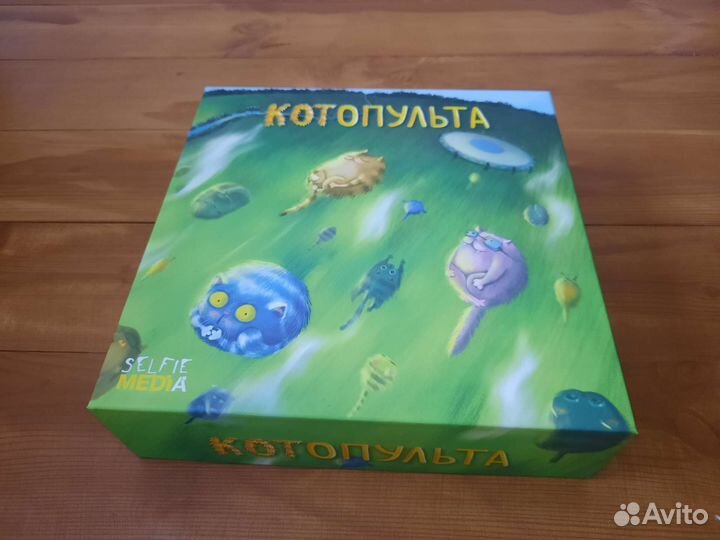 Selfie Media Настольная игра Котопульта