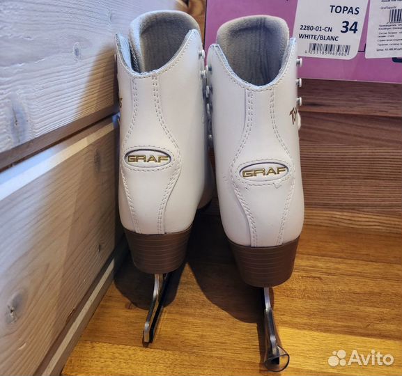 Коньки фигурные graf