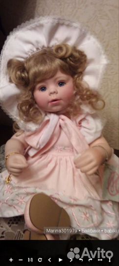 Форфоровая кукла двуликая