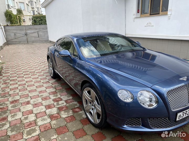 Bentley Continental GT AT, 2011, 35 000 км
