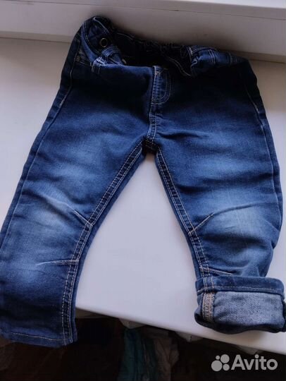 Джинсы на мальчика 80
