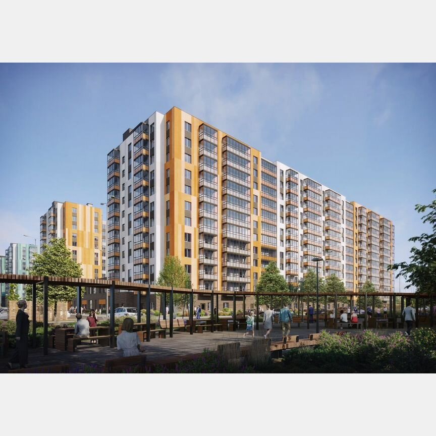 2-к. квартира, 52 м², 9/12 эт.