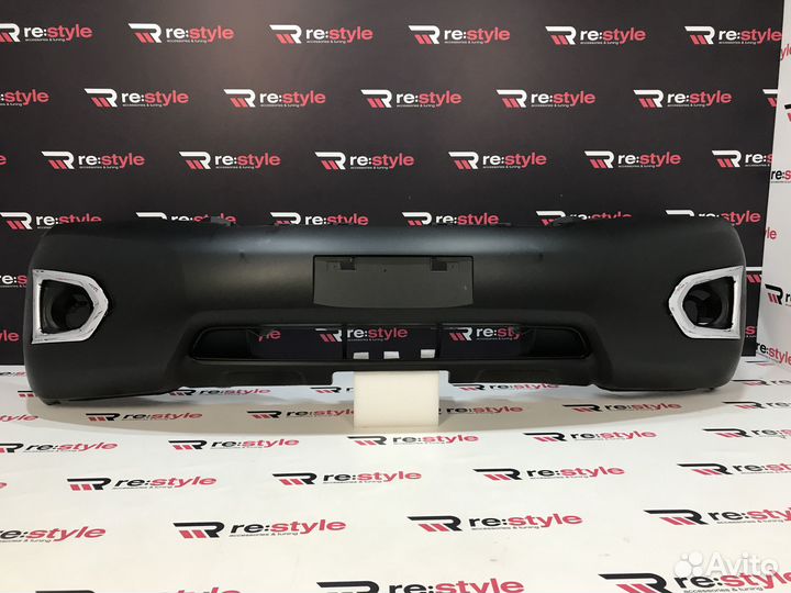 Бампер передний Nissan Patrol 62 14-17г