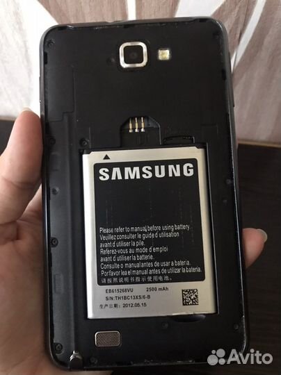 Телефон samsung galaxy note на запчасти