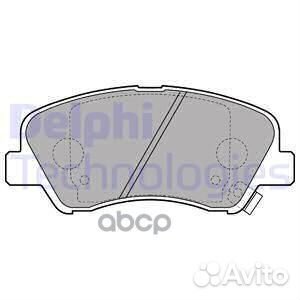 Колодки тормозные дисковые перед LP2497 Delphi