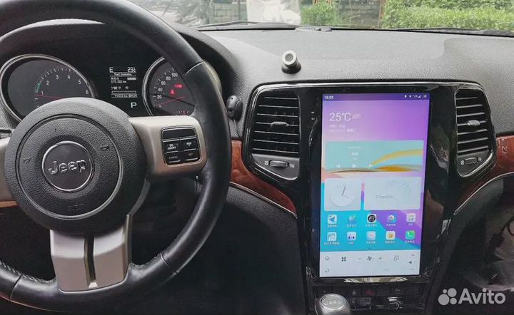 Магнитола Tesla Jeep Grand Cherokee 2014+ Android