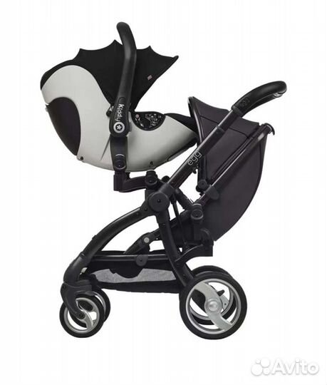 Коляска 2 в 1 egg stroller для погодок