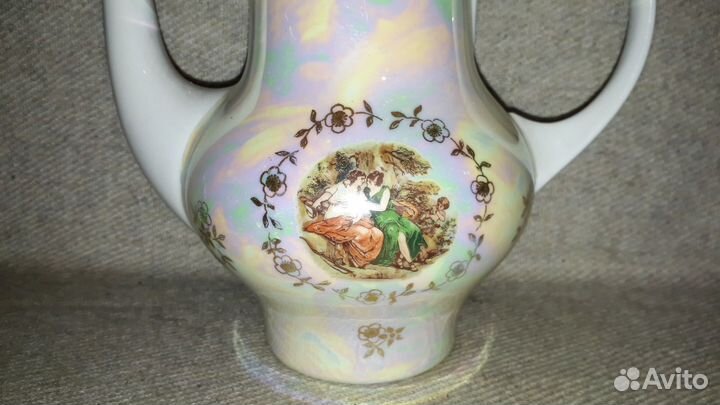 Кофейник чайник Мадонна фарфор ГДР Кахла Kahla