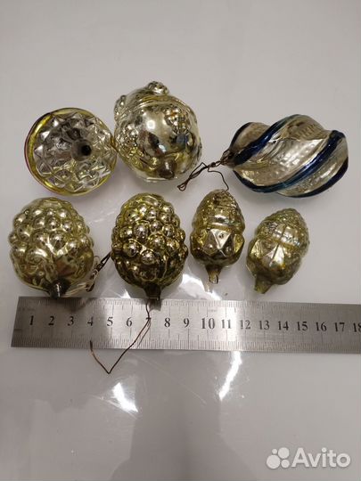 Елочные игрушки СССР