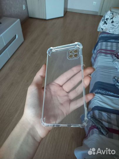 Защитные стекла+ чехол на Samsung Galaxy A22s