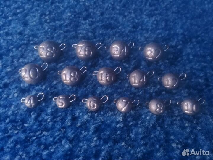 Грузило разборная чебурашка шар