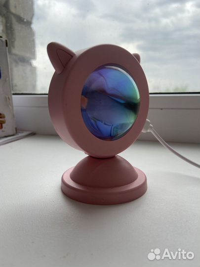 Лампа закат, ночник