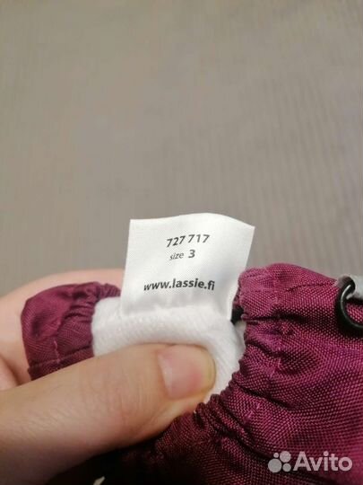 Варежки Lassie на девочку 2-4 года