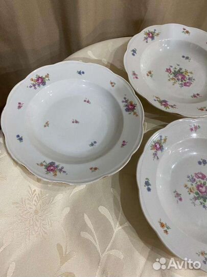 Антикварные тарелки коллекционные