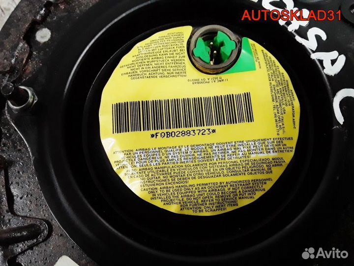 Подушка безопасности в руль Opel Corsa C 13111507