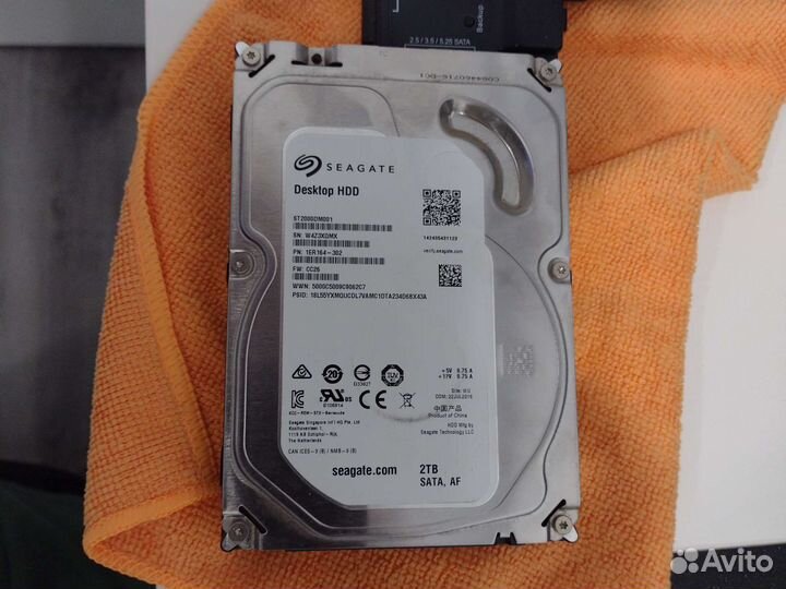 Жесткий диск 3.5 seagate desktop hdd 2tb