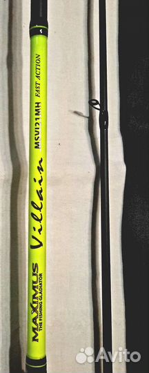 Спининг maximus villain 15-40г ; 2,1м
