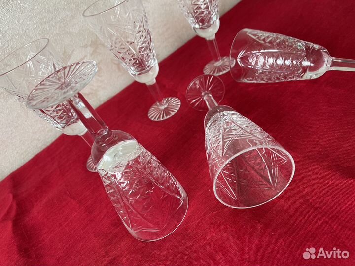 Хрусталь, бокал на ножке СССР