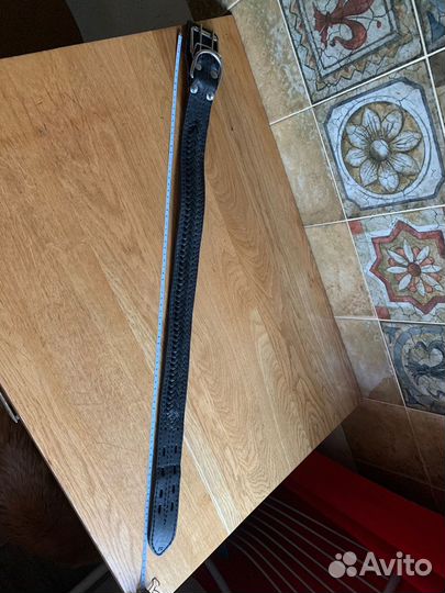 Ошейник кожаный (70 см)