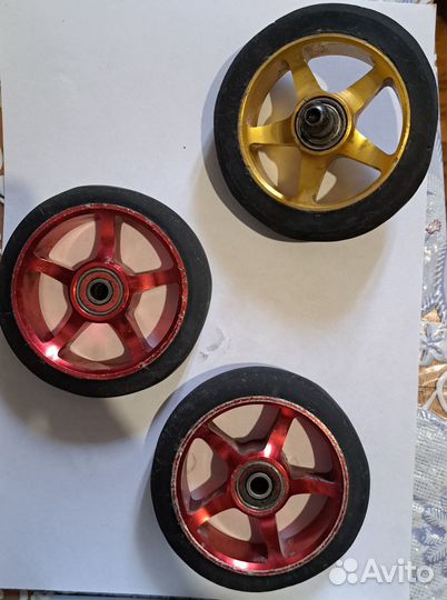 Запчасти на трюковой самокат