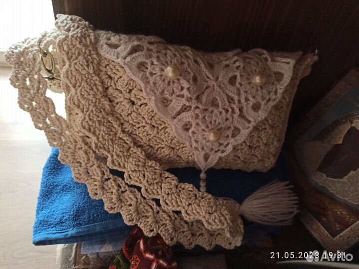 Клатч ручной работы