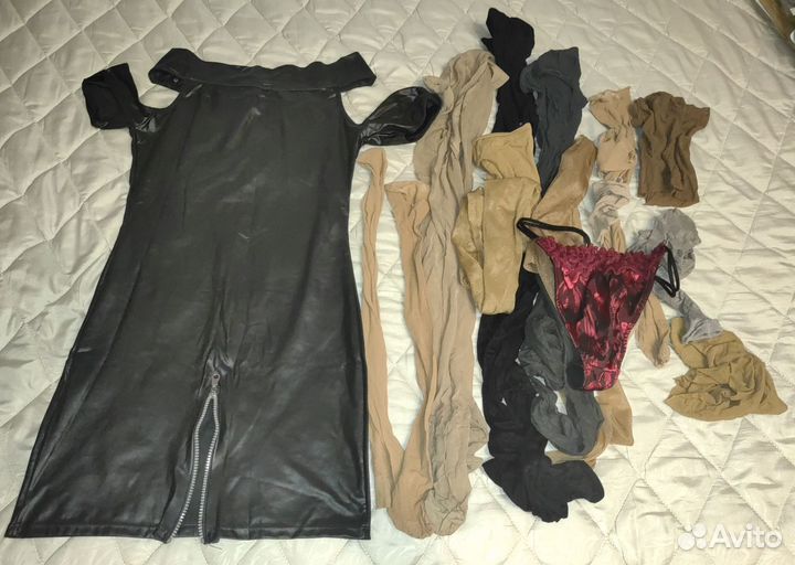 Колготки, чулки, носочки, платье. Размер 46