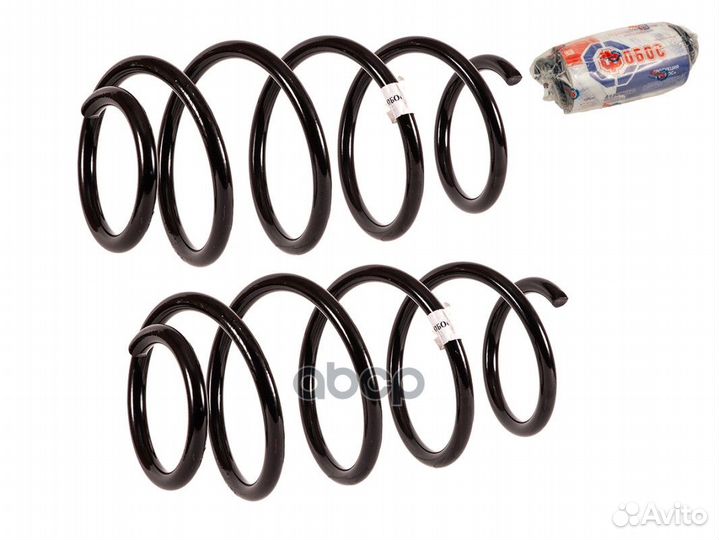 Пружины передние комплект 2 шт 14939 фобос