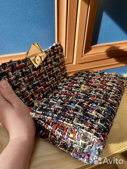 Сумка женская из твида