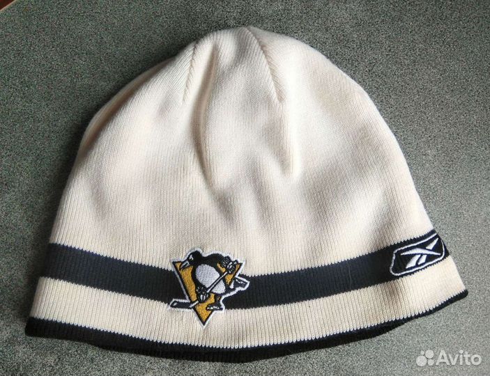 Шапка Reebok. NHL. Pittsburgh Penguins