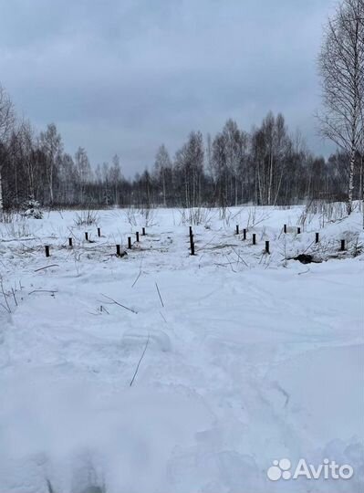 Винтовой фундамент