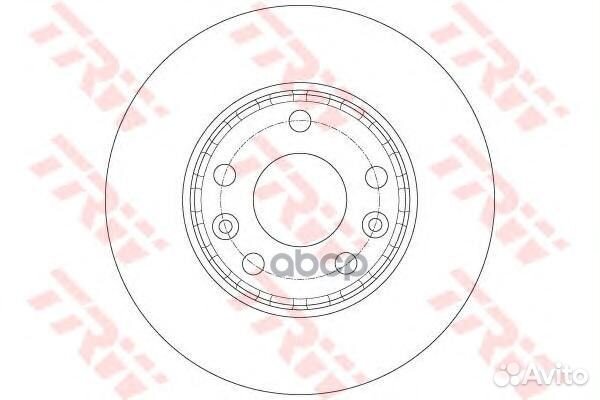Диск тормозной передний renault duster (+ESP)